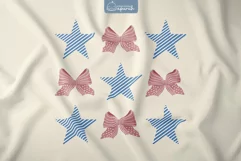 Coquette Cowgirl 4th of July Sublimation Design Product Image 1