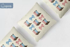Coquette Cowgirl 4th of July Sublimation Design Product Image 2
