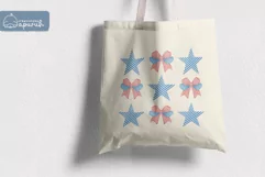 Coquette Cowgirl 4th of July Sublimation Design Product Image 3
