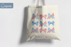 Coquette Cowgirl 4th of July Sublimation Design Product Image 3