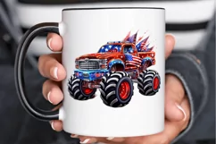 4th Of July Monster PNG Clipart Product Image 2