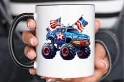 4th Of July Monster PNG Clipart Product Image 2