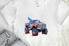 4th Of July Monster PNG Clipart Product Image 2
