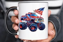 4th Of July Monster PNG Clipart Product Image 2