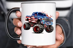 4th Of July Monster PNG Clipart Product Image 2