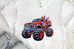 4th Of July Monster PNG Clipart Product Image 3