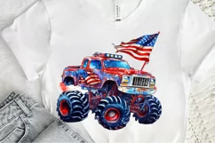 4th Of July Monster PNG Clipart Product Image 3