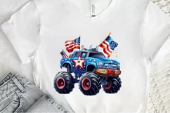 4th Of July Monster PNG Clipart Product Image 3