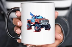 4th Of July Monster PNG Clipart Product Image 3