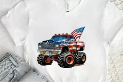 4th Of July Monster PNG Clipart Product Image 3