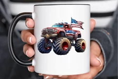 4th Of July Monster PNG Clipart Product Image 3