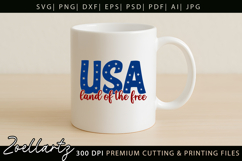 4th Of July SVG American Independence Day T-shirt Mug Design Product Image 3