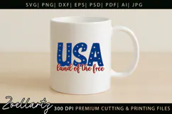 4th Of July SVG American Independence Day T-shirt Mug Design Product Image 3