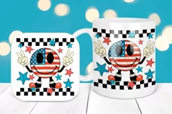 4th of July Retro Sublimation | Independence Day Shirt Print Product Image 3