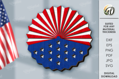 4th of July party decors Bundle Laser Cut Product Image 4