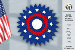 4th of July party decors Bundle Laser Cut Product Image 9