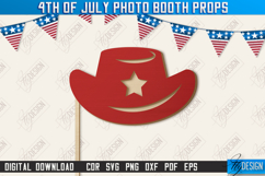 4th of July Photo Booth Props Laser Bundle, Patriotic Party Product Image 7