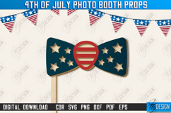 4th of July Photo Booth Props Laser Bundle, Patriotic Party Product Image 13