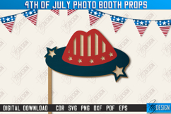 4th of July Photo Booth Props Laser Bundle, Patriotic Party Product Image 15