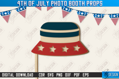 4th of July Photo Booth Props Laser Bundle, Patriotic Party Product Image 20