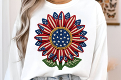 4th of July Png, Faux Yarn USA Product Image 2