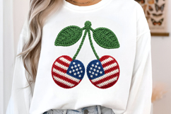4th of July Png, Faux Yarn USA Product Image 2