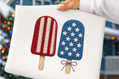 4th of July Png, Faux Yarn USA Product Image 4