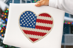 4th of July Png, Faux Yarn USA Product Image 4