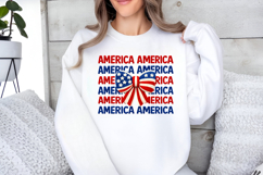 4th of July PNG, independence Day PNG, Faux Yarn Patriotic Product Image 3