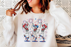 4th of July PNG, Skeleton Png Product Image 4