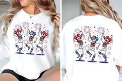 4th of July PNG, Skeleton Png Product Image 5