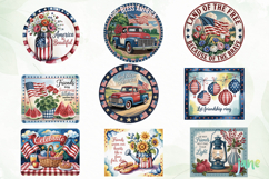 4th of July Printable Sublimation Product Image 4