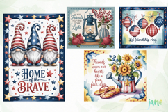 4th of July Printable Sublimation Product Image 1