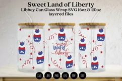 4th of july quotes libbey beer can glass full wrap svg presized template for 16oz and 20oz glass for Cricut Silhouette and sublimation