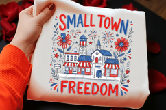 4th of July Small Town Freedom PNG Product Image 2