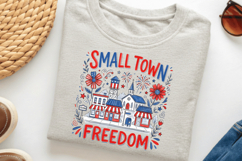 4th of July Small Town Freedom PNG Product Image 3