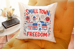 4th of July Small Town Freedom PNG Product Image 4
