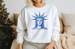 4th of July Statue of Liberty SVG Deign,America Celebration Product Image 2