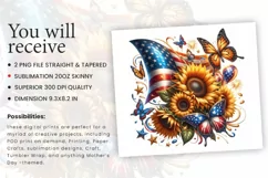 patriotic tumbler wrap
