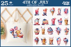 4th of July Sublimation Design Bundle