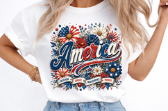 4th Of July sublimation design PNG Product Image 3