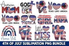 4th of July Sublimation PNG Bundle Product Image 1