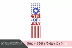4th of July SVG Design Porch Sign SVG,Independence Day SVG Product Image 1