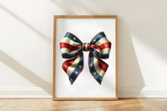 4th of July USA Bow PNG Clipart Product Image 3