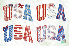 4th of July USA Painted Clipart Bundle Product Image 3