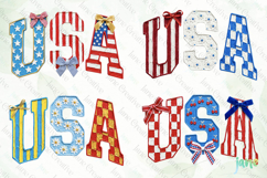 4th of July USA Painted Clipart Bundle Product Image 4
