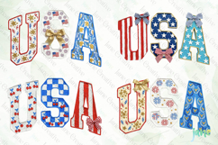 4th of July USA Painted Clipart Bundle Product Image 5
