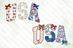4th of July USA Painted Clipart Bundle Product Image 6