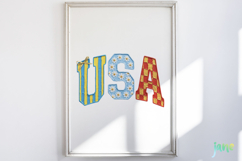 4th of July USA Painted Clipart Bundle Product Image 2