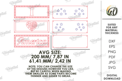 4th of July Wall decor Laser Cut. Home Decor SVG Product Image 2